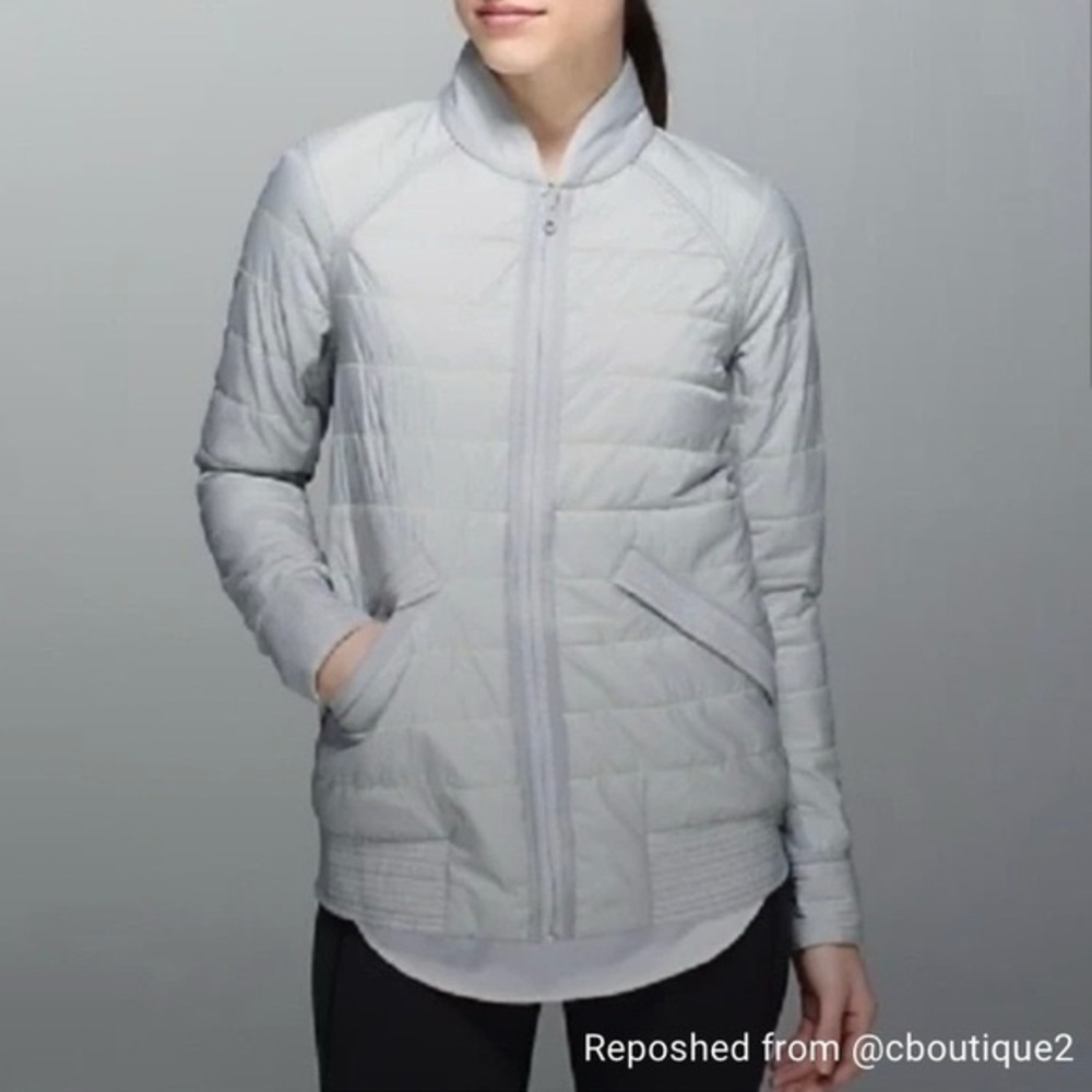 Lululemon The Bomb Bomber sz 6 reversible